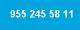 955 245 58 11